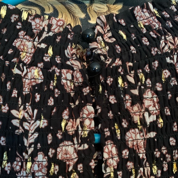 🦇 Smock Neck Boho Dress 🦇 - Picture 3 of 4